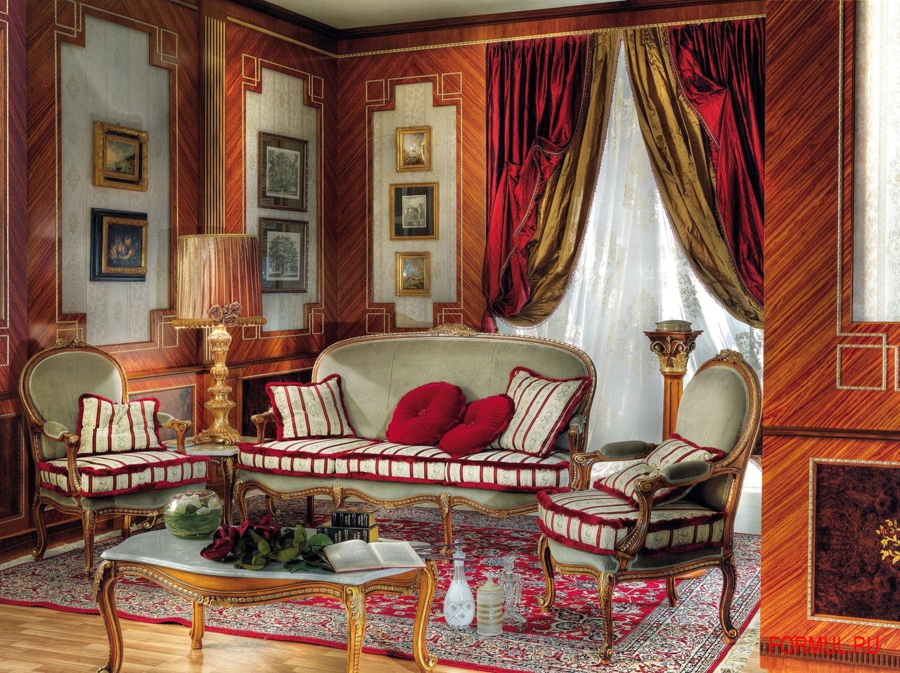 Гостиная Asnaghi Interiors Rost